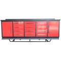 Banc de travail en métal de tiroir d&#39;utilisation chaude de garage de ventes avec 2 armoires
